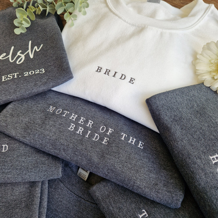 Wedding Embroidered Clothing