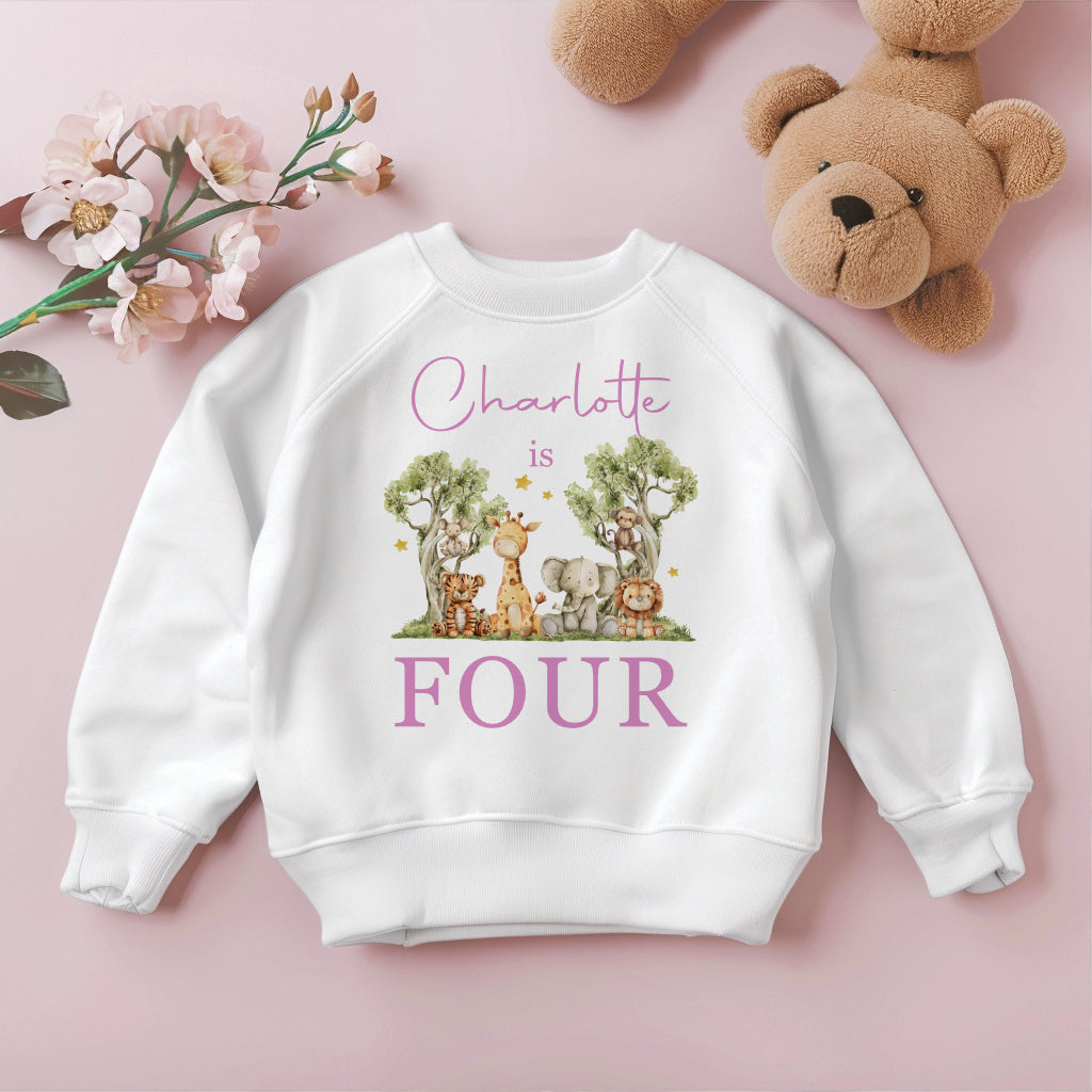 Jungle Safari Birthday T-Shirt or Sweatshirt