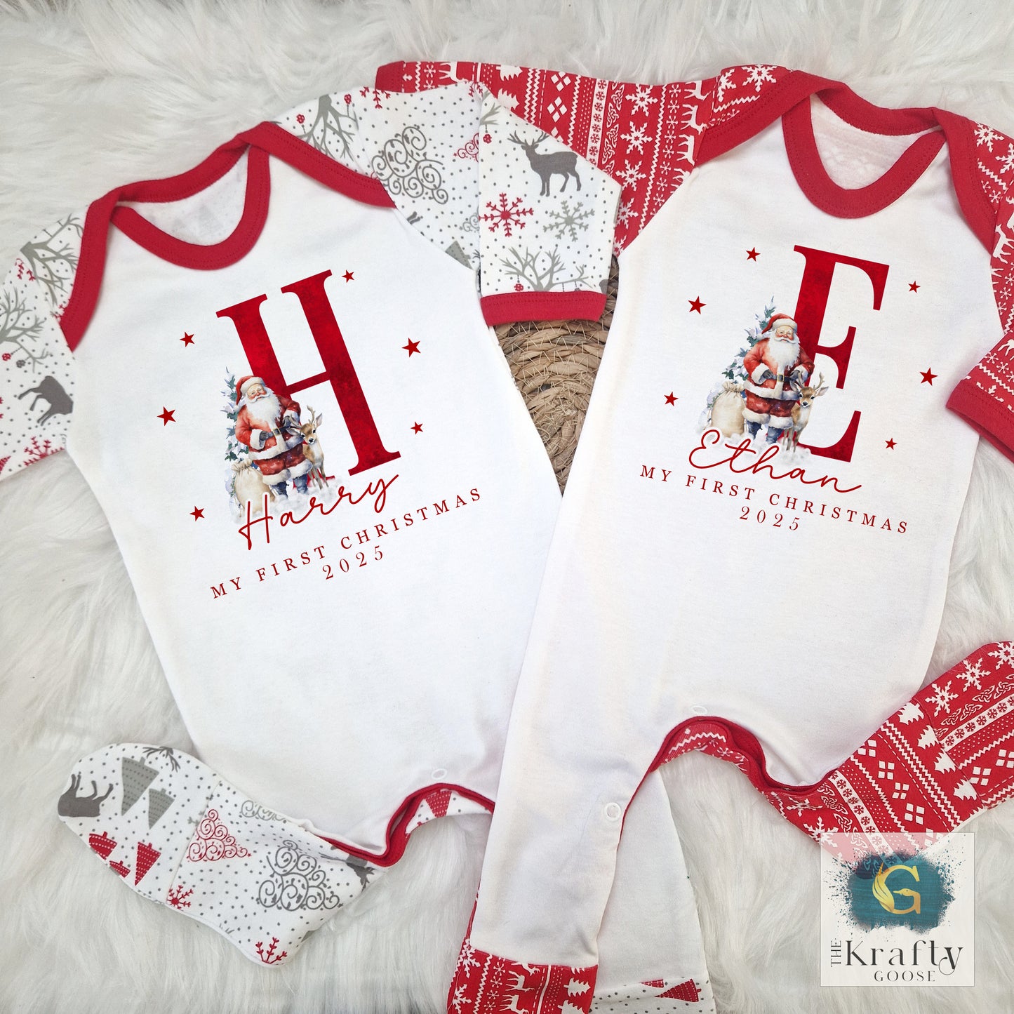 Santa Alphabet Design - My First Christmas