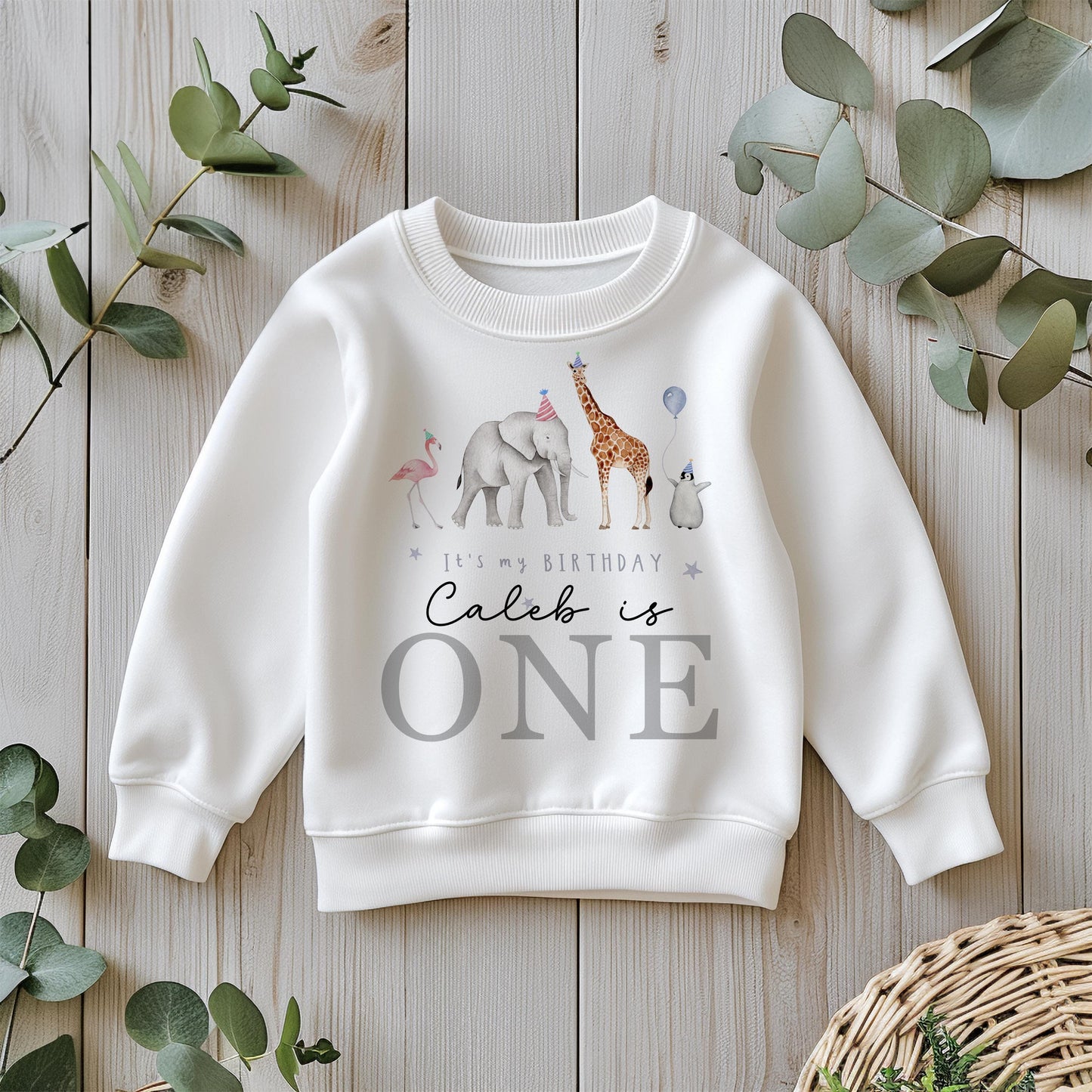 Safari Party Birthday Sweatshirt
