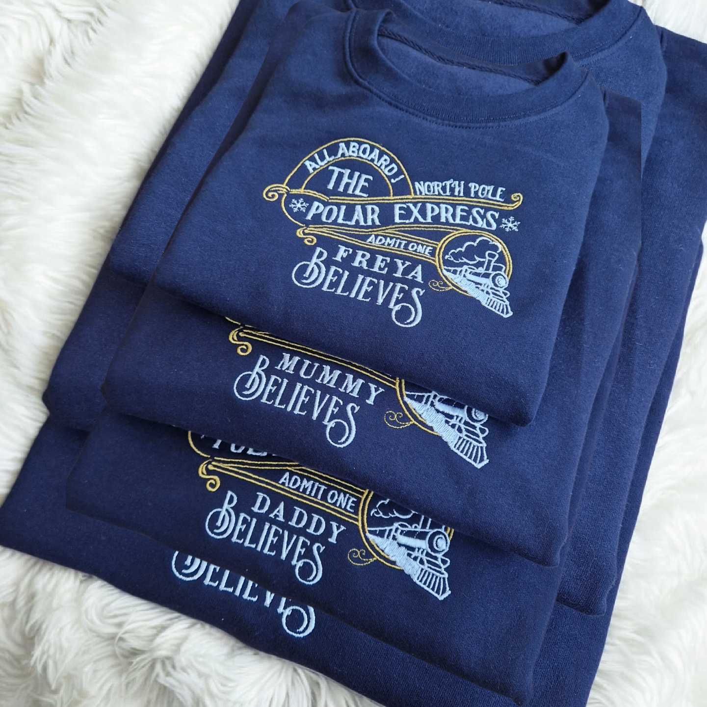 Polar Express Sweatshirt - All Aboard!