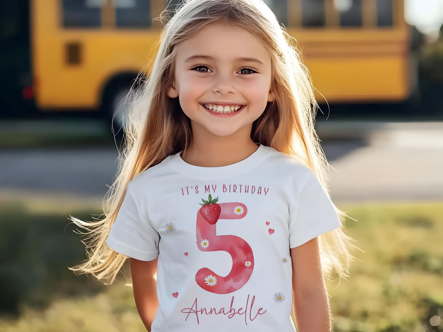 Strawberry Birthday Sweatshirt