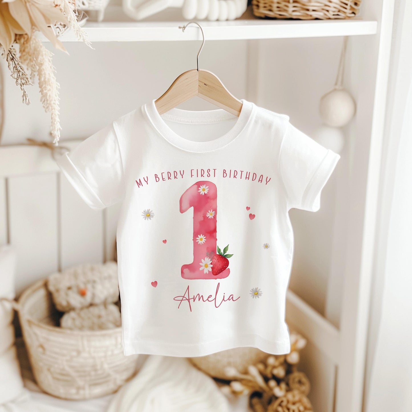 Strawberry Birthday Sweatshirt