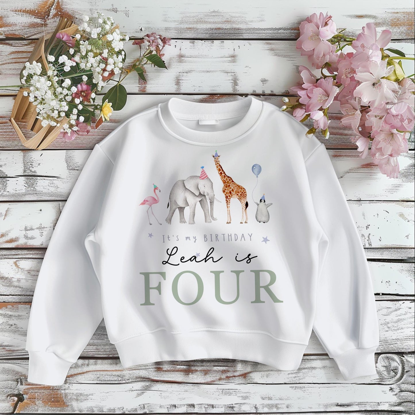 Safari Party Birthday Sweatshirt