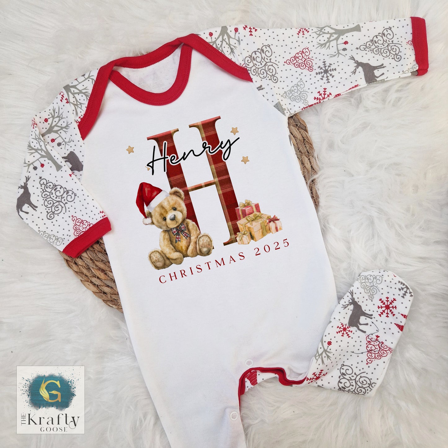 Tartan Teddy Bear - Matching Family Pyjamas