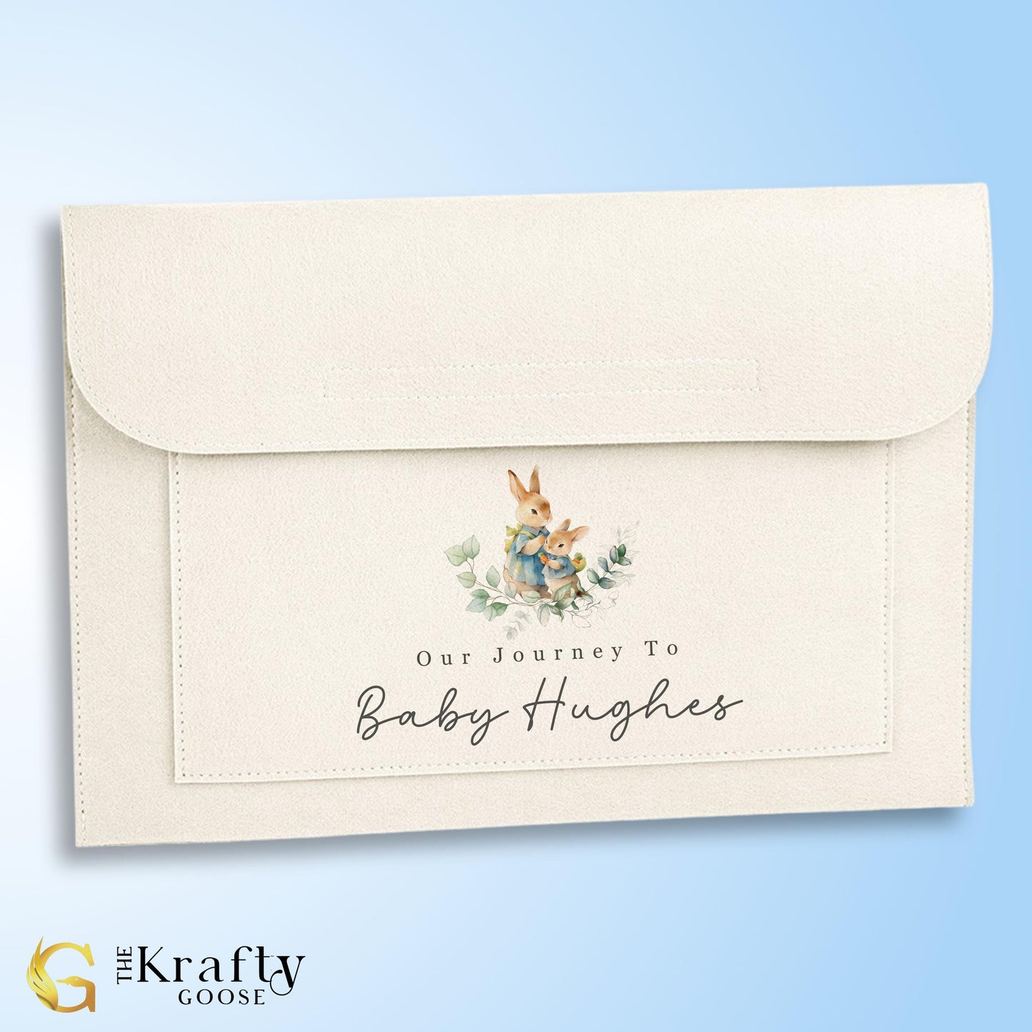 Pregnancy Maternity Notes Folder - Rabbits Design