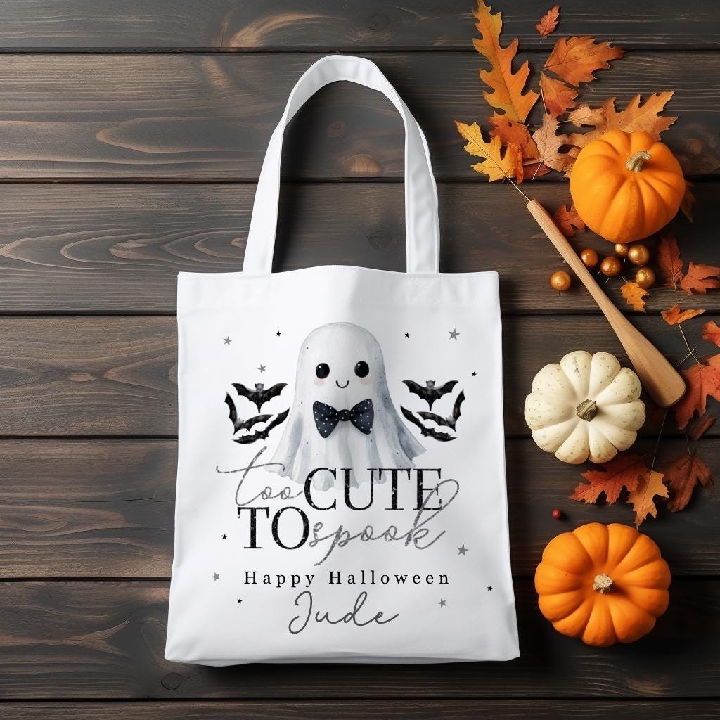 Trick or Treat Bag - Too Cute to Spook!