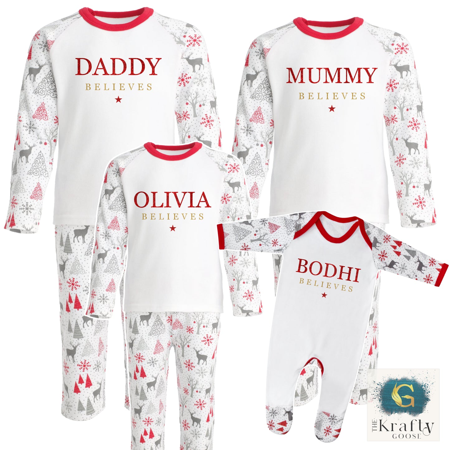 Believes Star - Matching Family Pyjamas