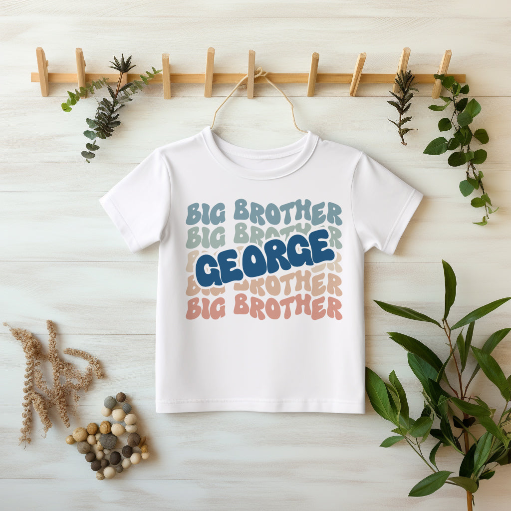 Big Brother - Retro Wavy Design