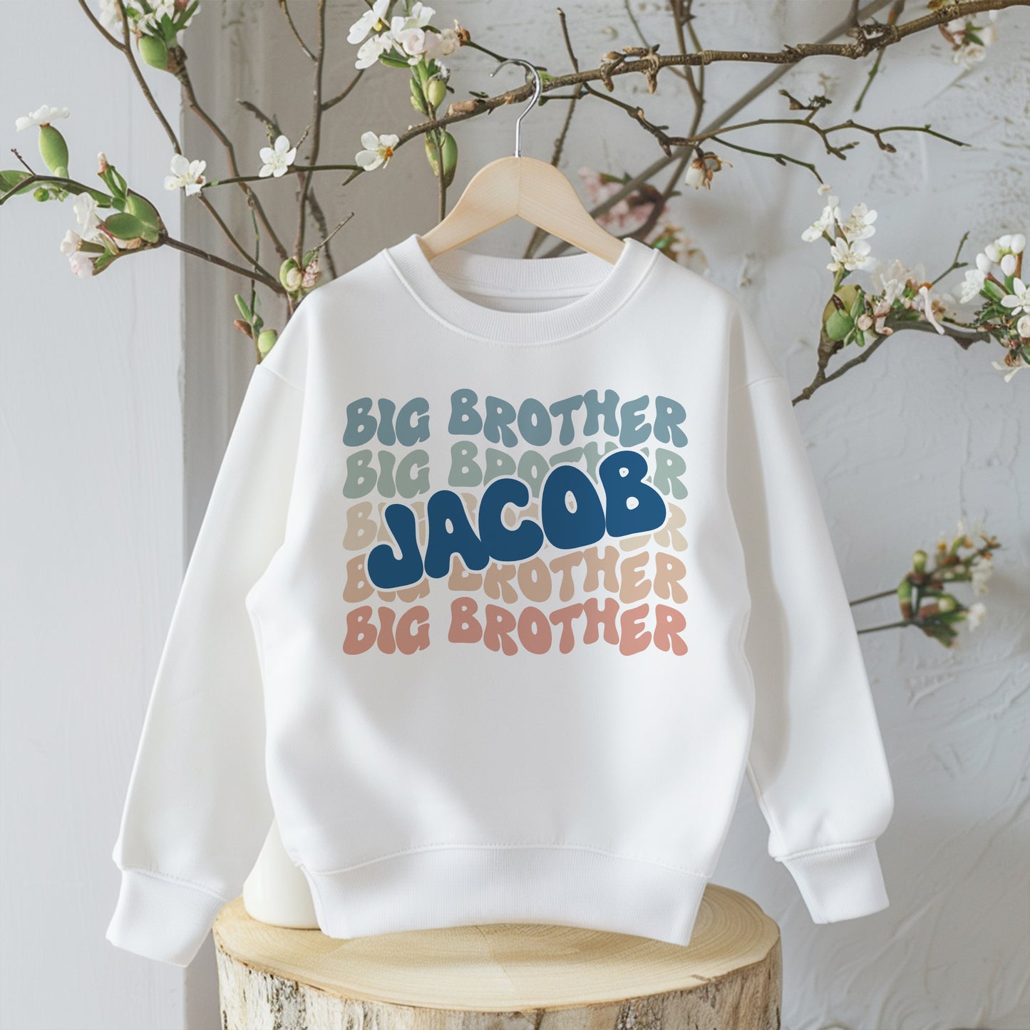 Big Brother - Retro Wavy Design