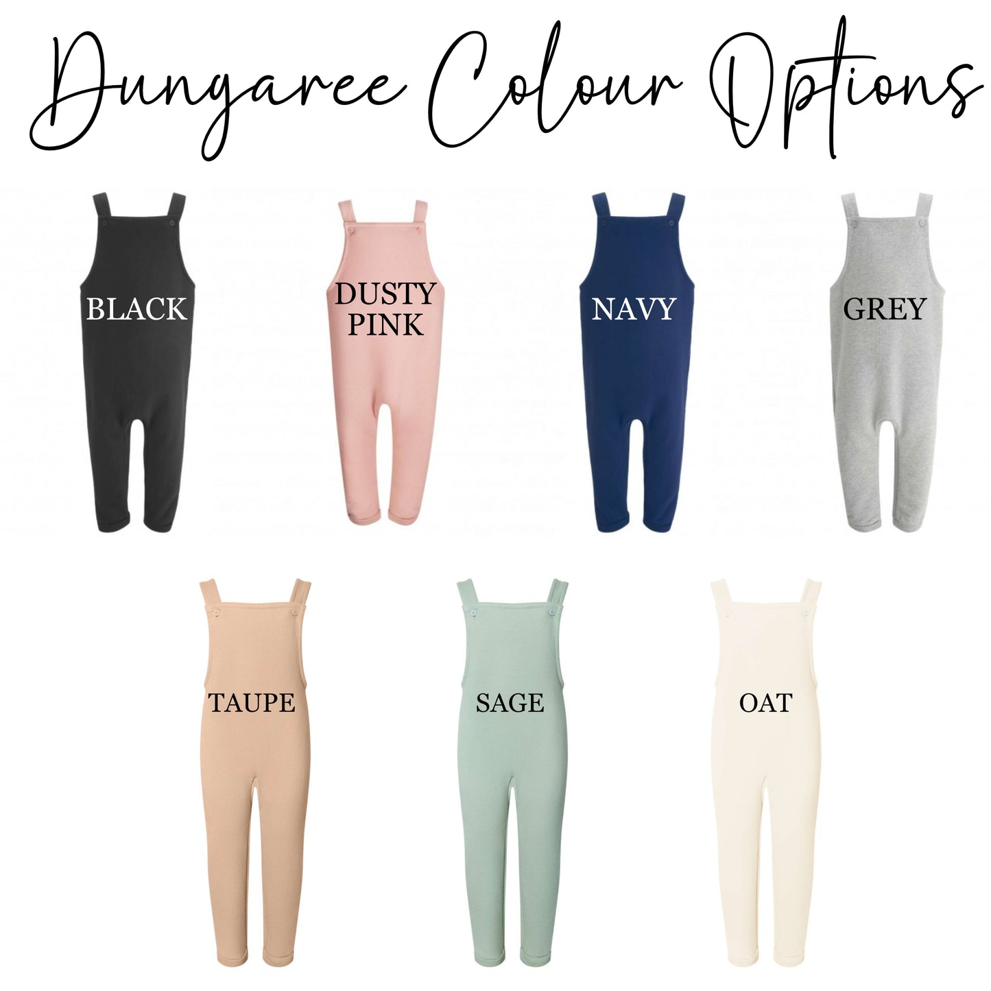 Personalised Safari Dungaree