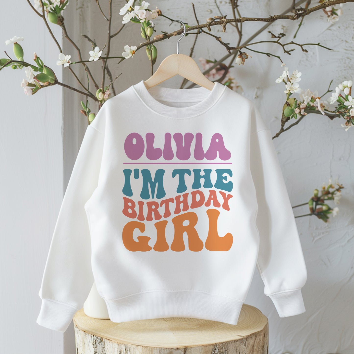 Retro I'm The Birthday Girl T-Shirt / Sweatshirt