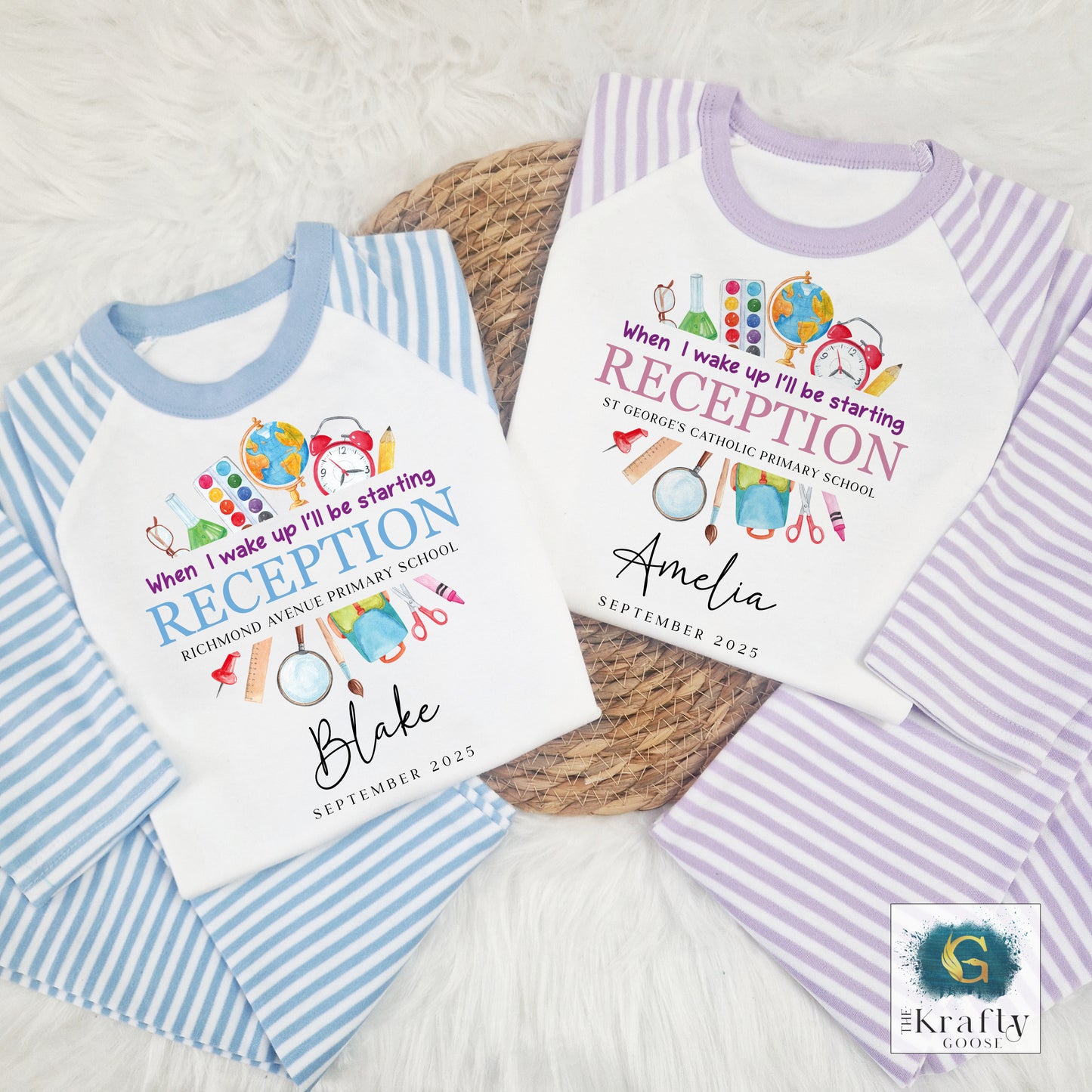 Reception Starters Pyjamas - When I Wake Up I Will Be Starting Reception