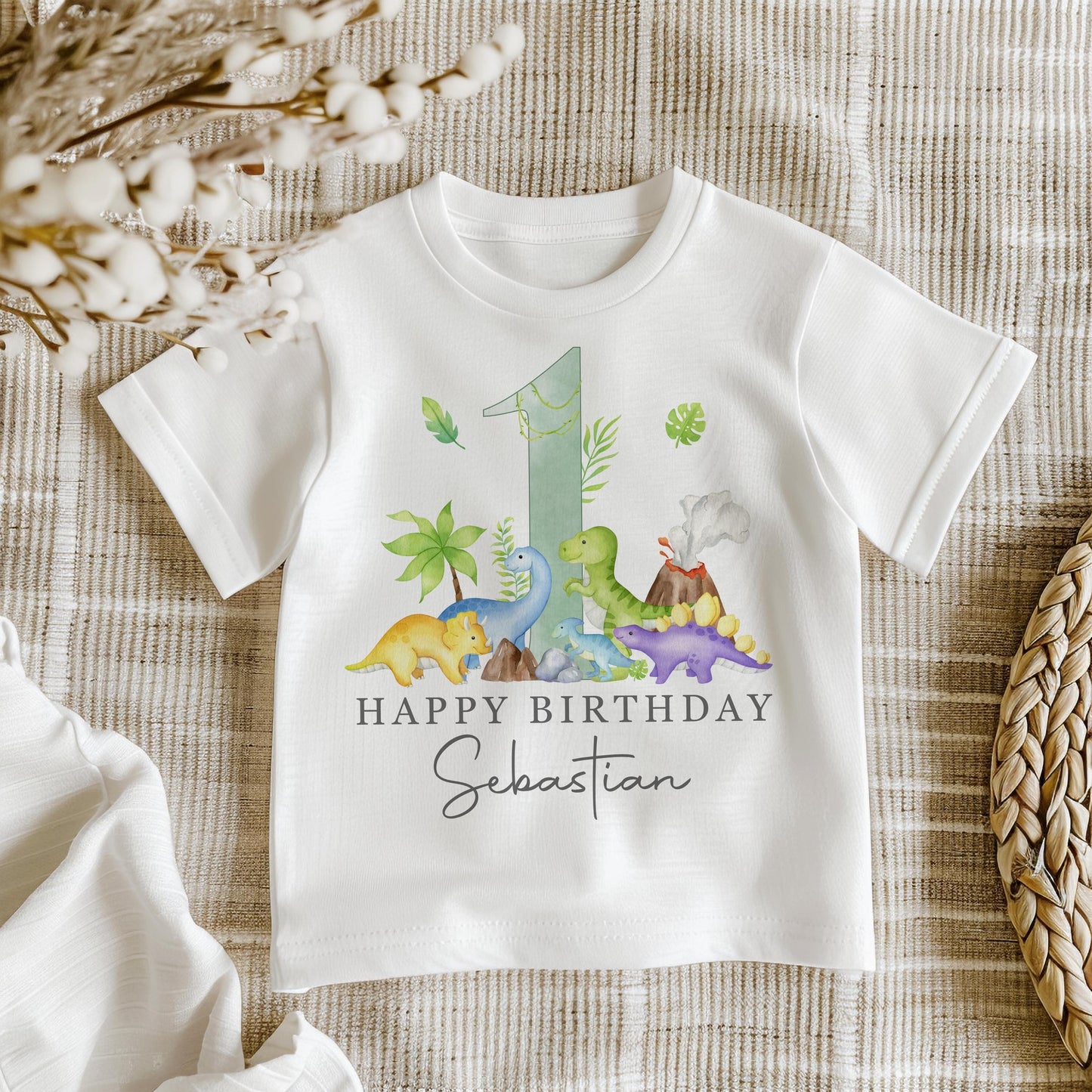 Dinosaur Birthday T-Shirt