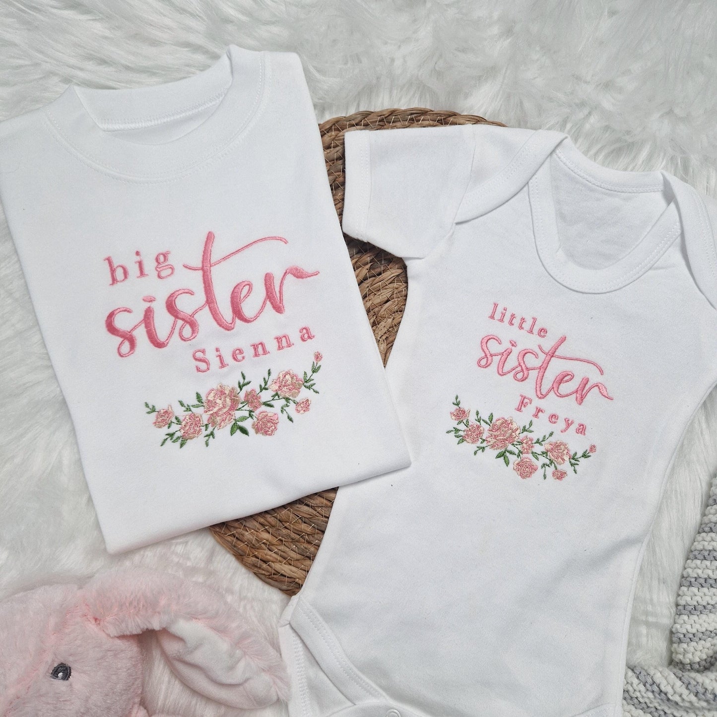 Big Sister Sweatshirt - Florals