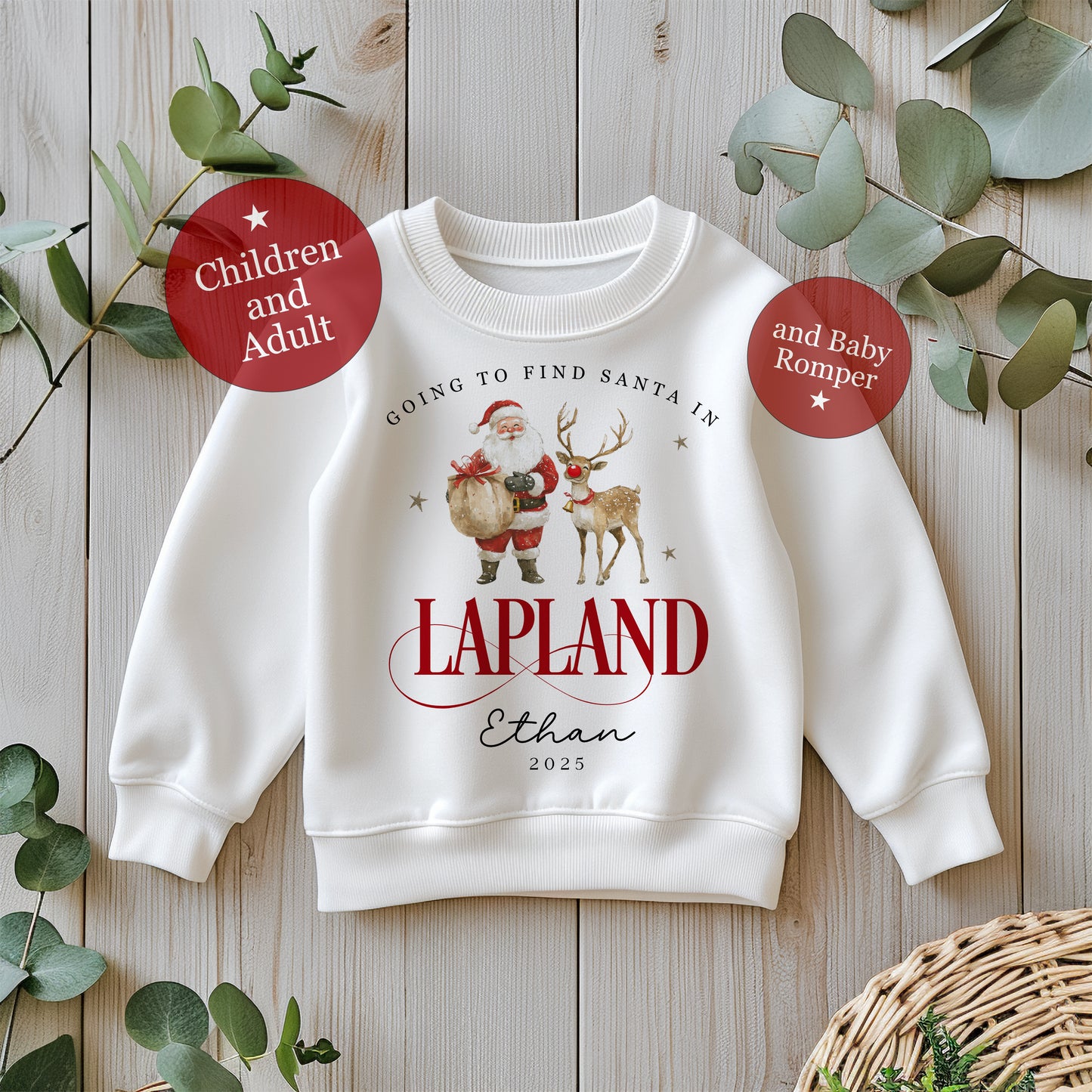Lapland Sweatshirt - Matching Family from Baby to Adult