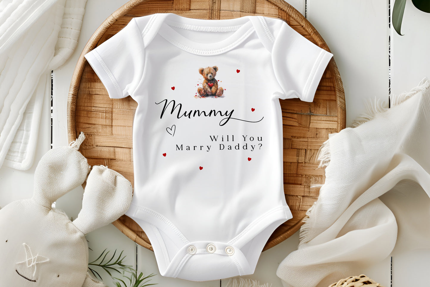 Mummy, Will You Marry Daddy? - Teddy Bear
