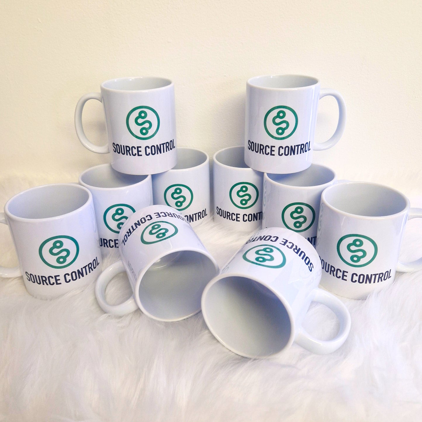 Logo Branded Mugs x10