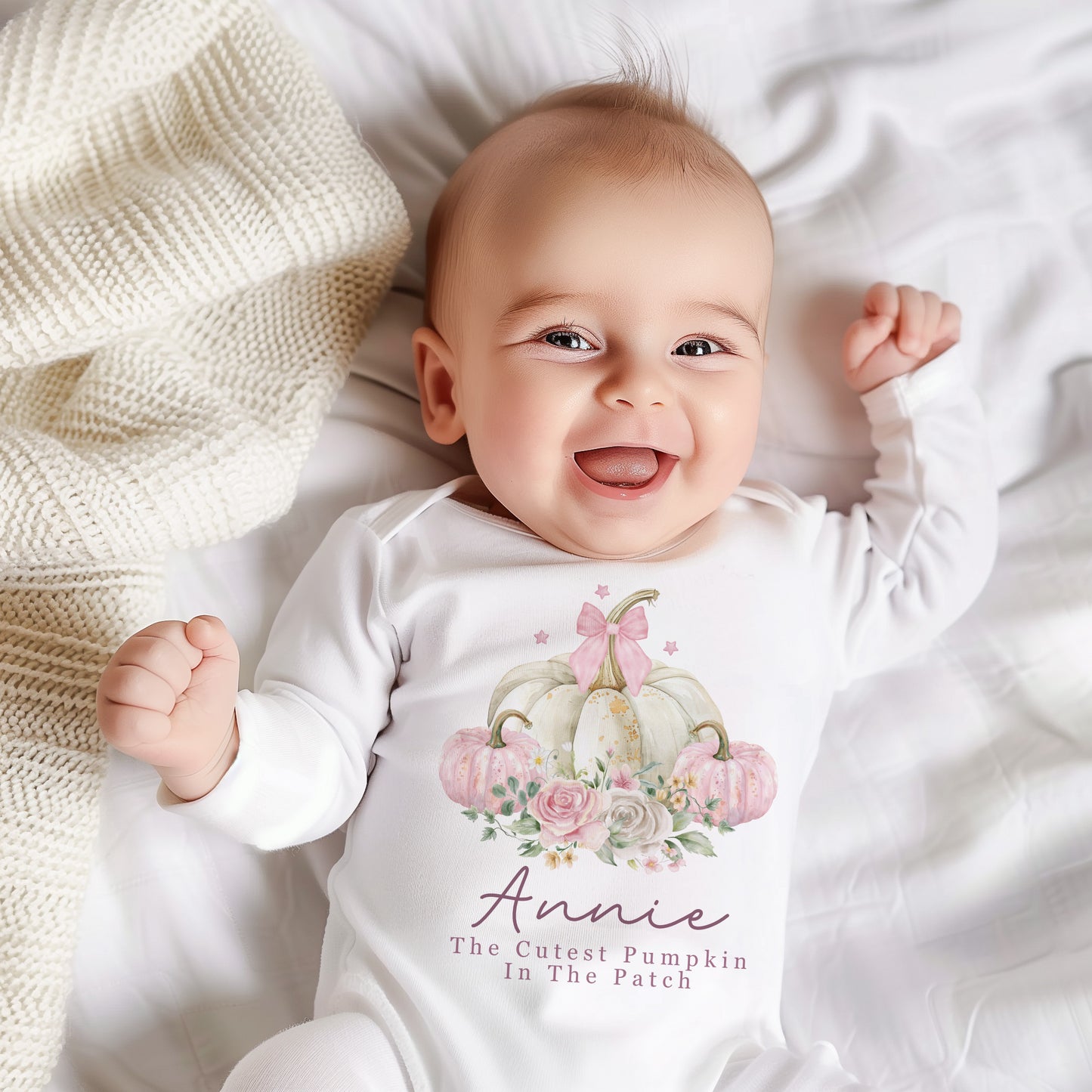 Pumpkin in the Patch - Pink Design