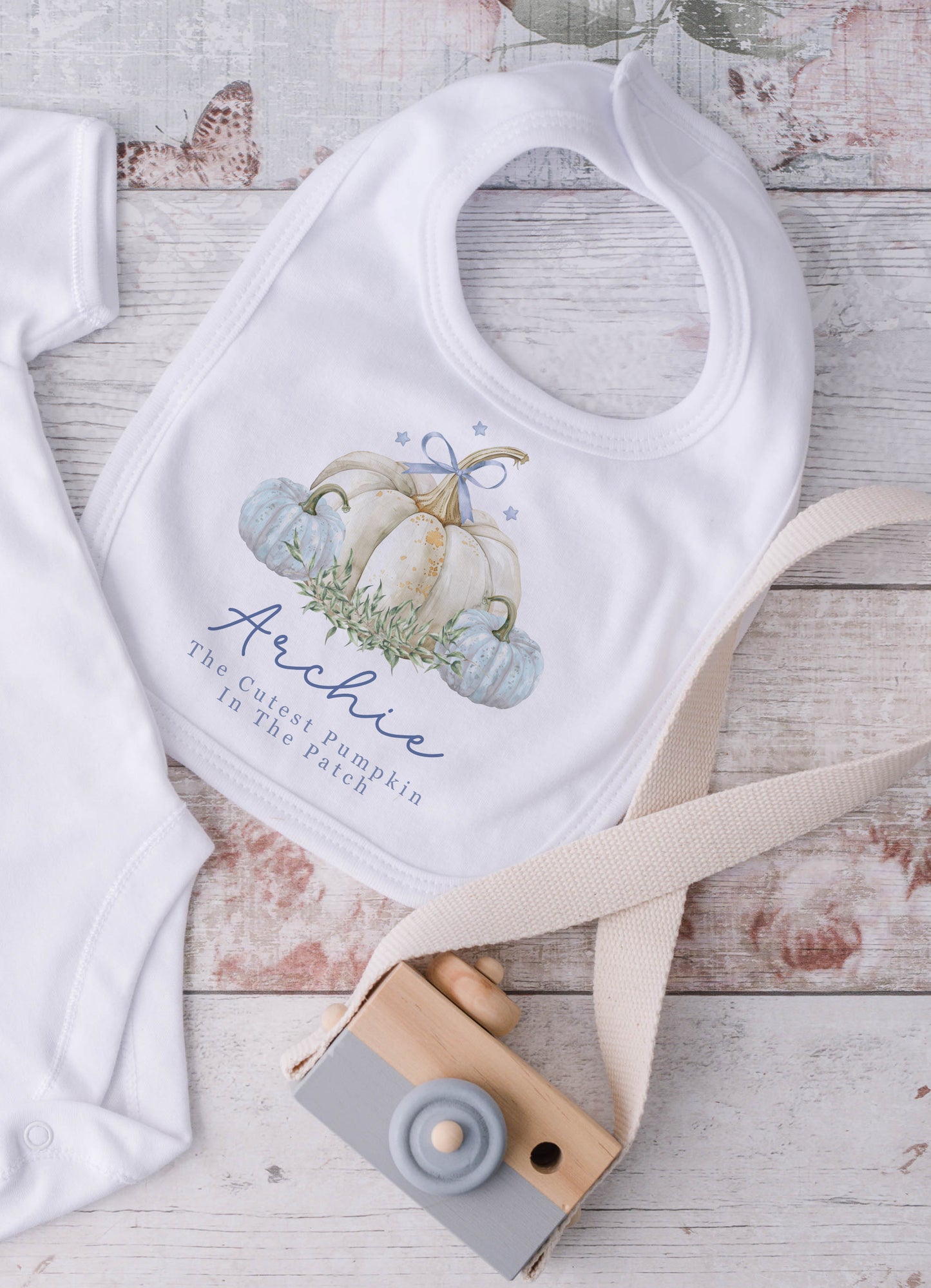 Pumpkin in the Patch - Blue Design
