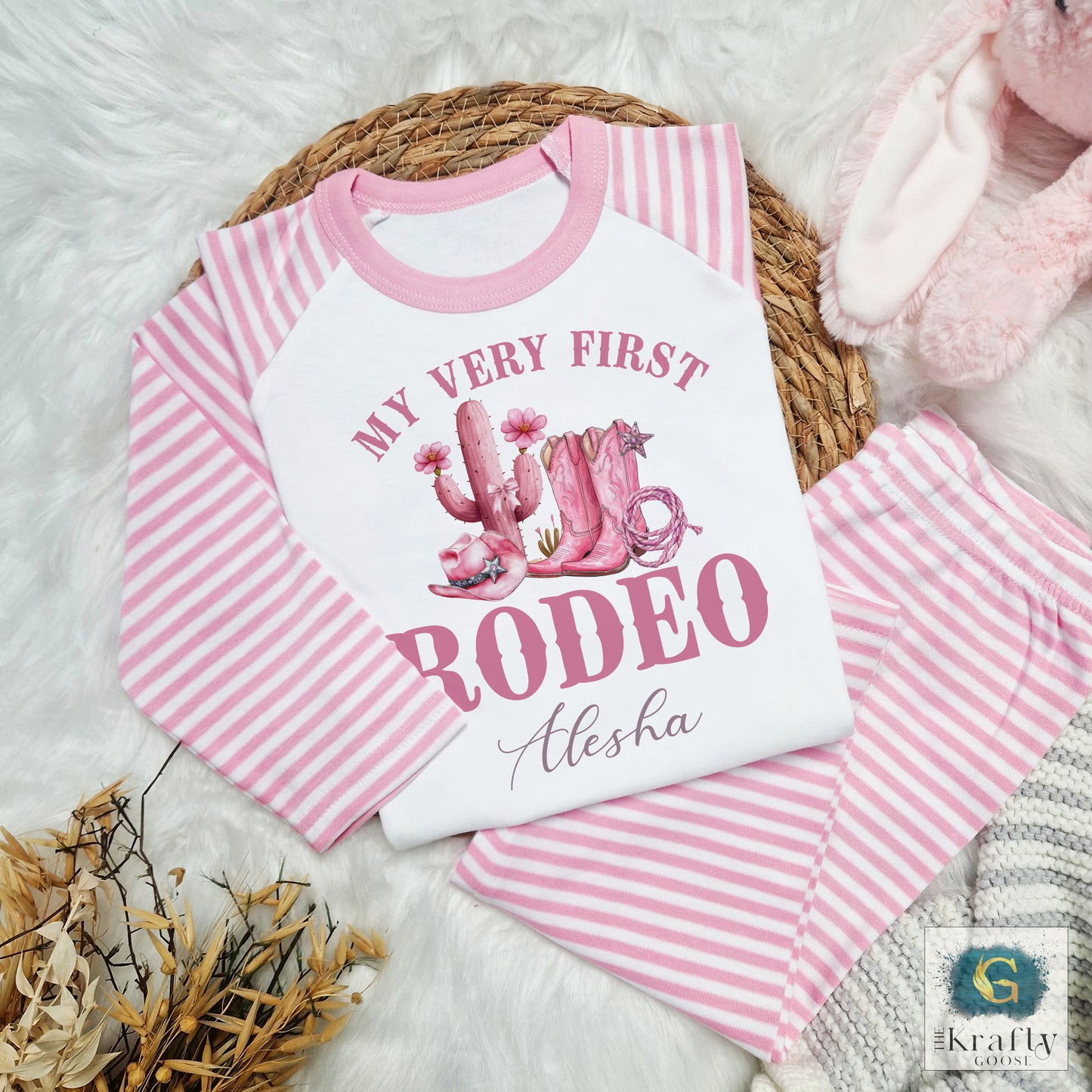 Personalised Birthday Pyjamas - My Very First Rodeo