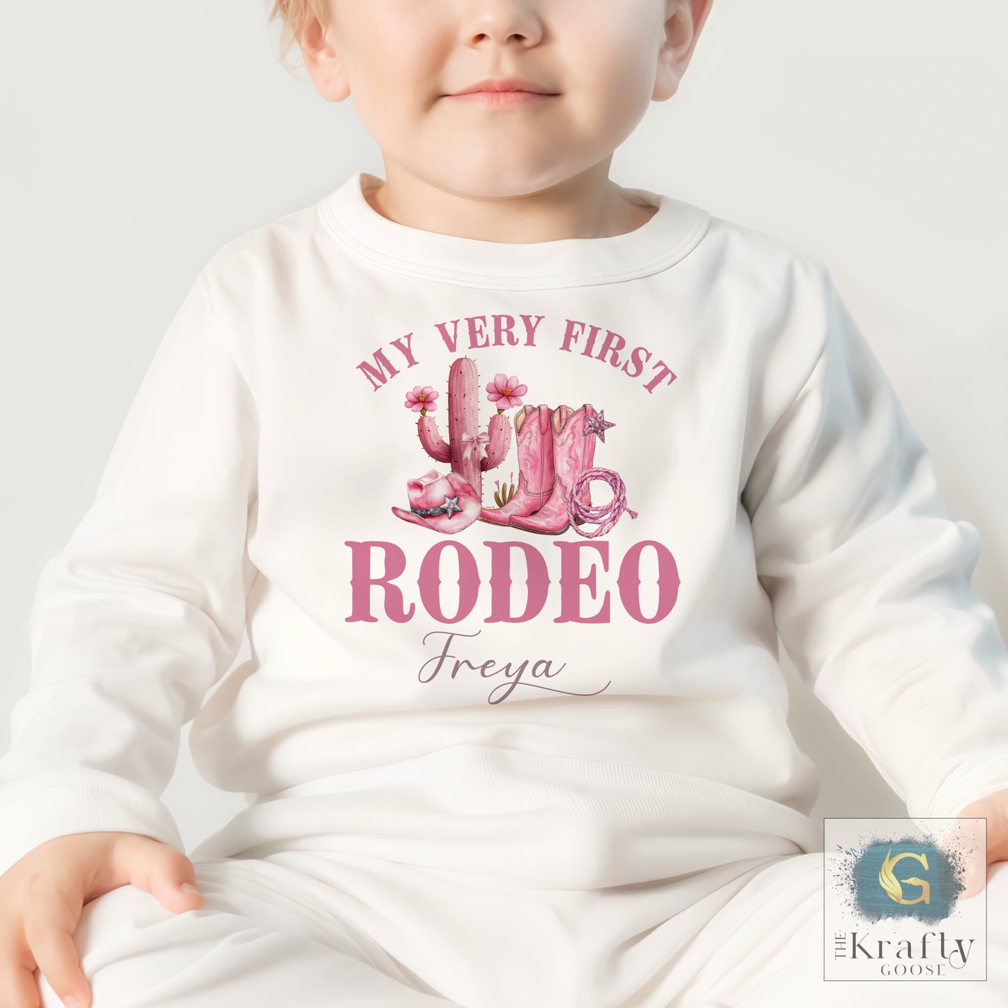 Personalised Birthday Pyjamas - My Very First Rodeo