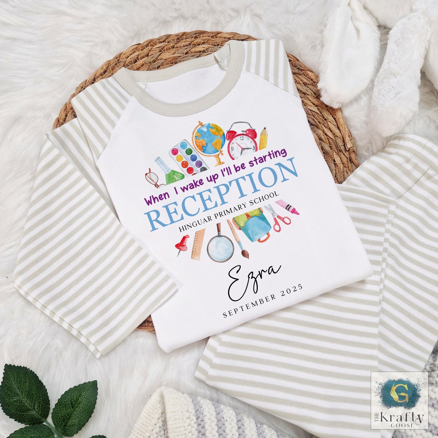 Reception Starters Pyjamas - When I Wake Up I Will Be Starting Reception