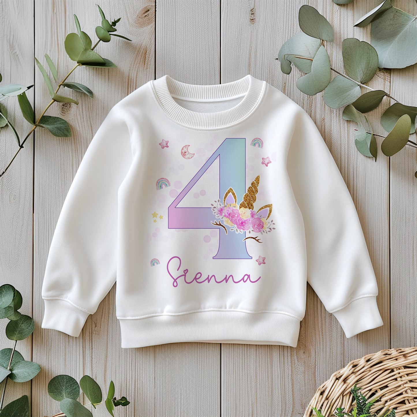 Unicorn Number Birthday T-Shirt