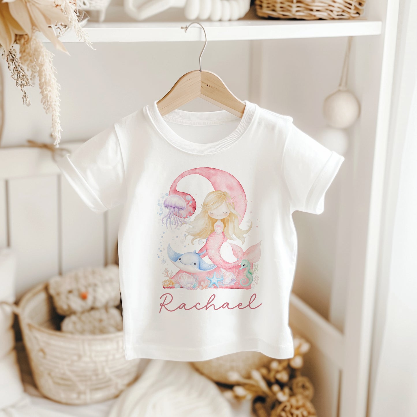 Mermaid Birthday T-Shirt