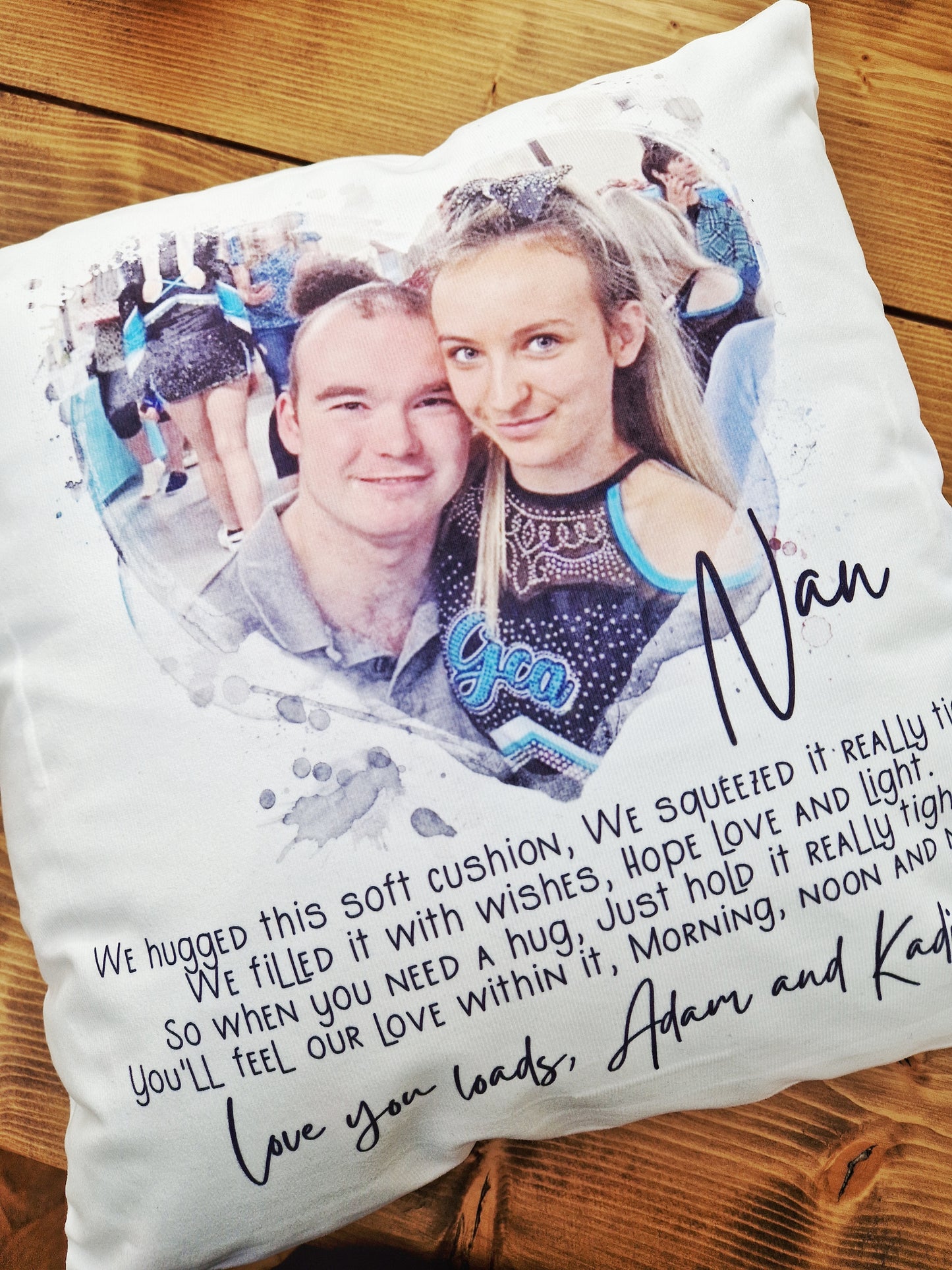Heart Photo Hug Cushion