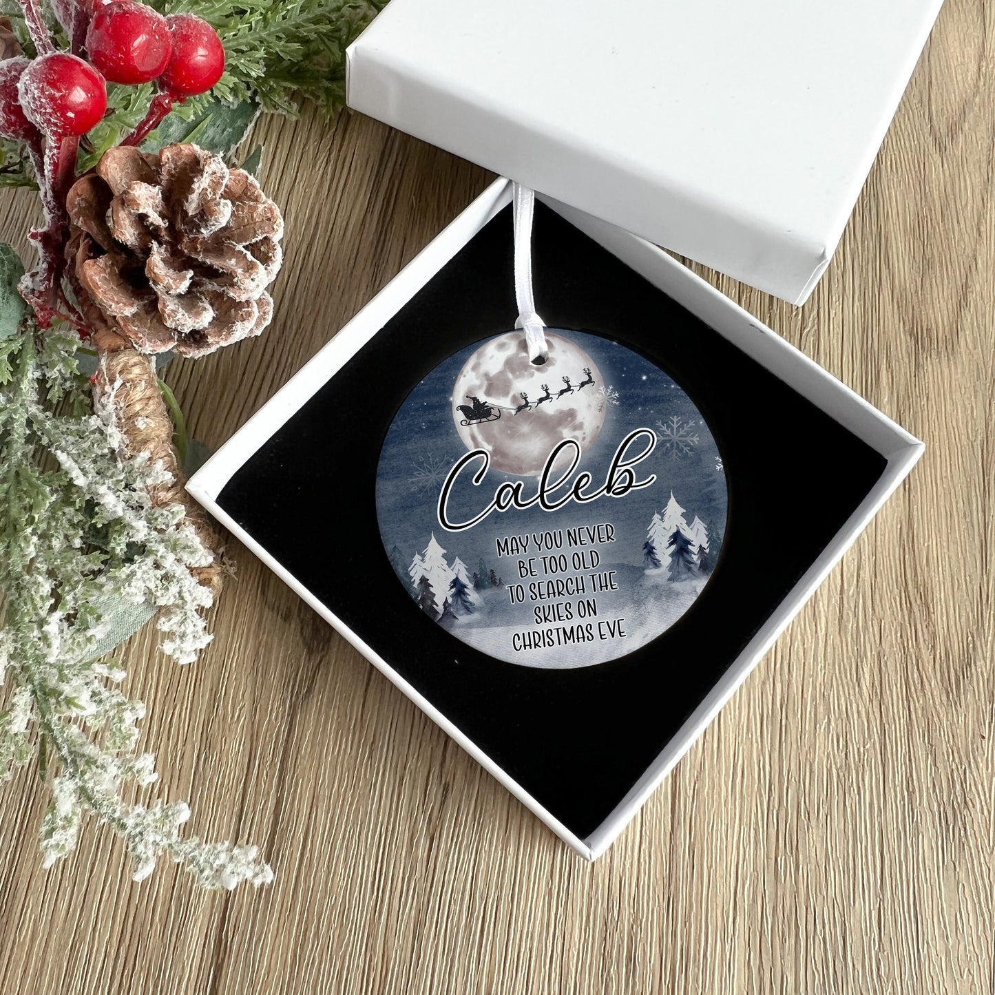 Search the Skies Ceramic Ornament