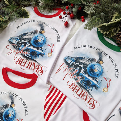 Polar Express Christmas Pyjamas