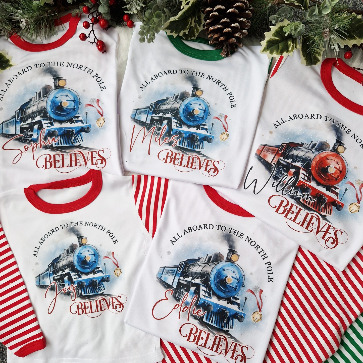 Polar Express Christmas Pyjamas