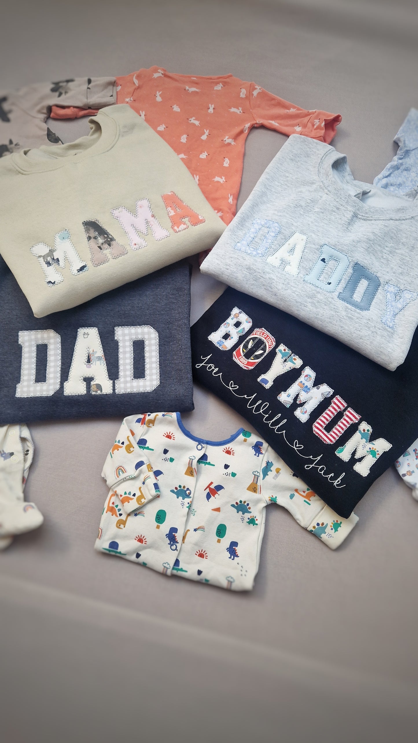 DAD Embroidered Baby Clothes Sweatshirt