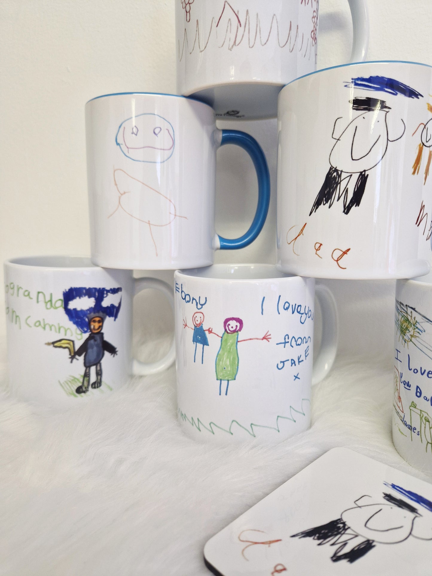 Custom Drawing Mug - Your Drawing Printed!