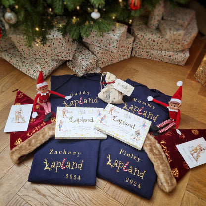 Personalised Lapland Hoodie - Children and Adults
