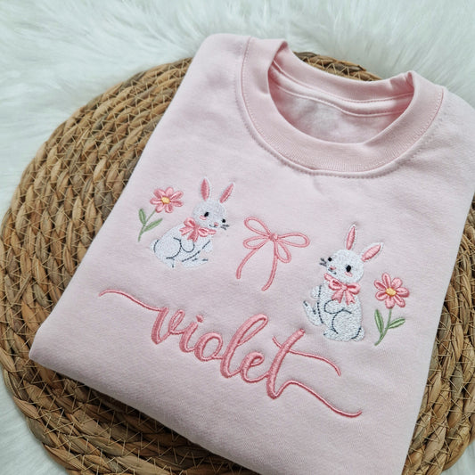 Bunny and Bows Sweatshirt