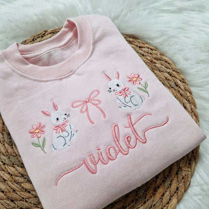 Bunny and Bows Sweatshirt