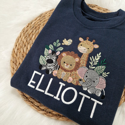 Safari Jungle Animals Sweatshirt