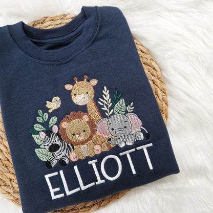 Safari Jungle Animals Sweatshirt