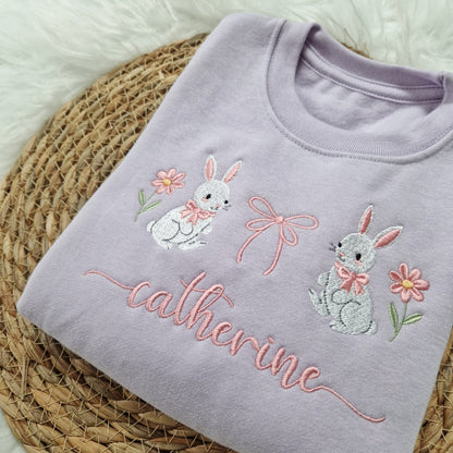 Bunny and Bows Sweatshirt