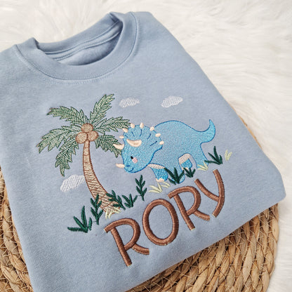 Dinosaur Triceratops Sweatshirt
