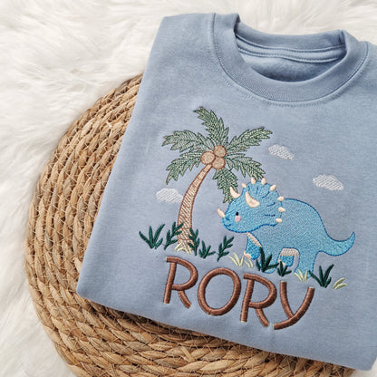 Dinosaur Triceratops Sweatshirt