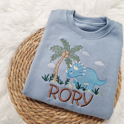 Dinosaur Triceratops Sweatshirt