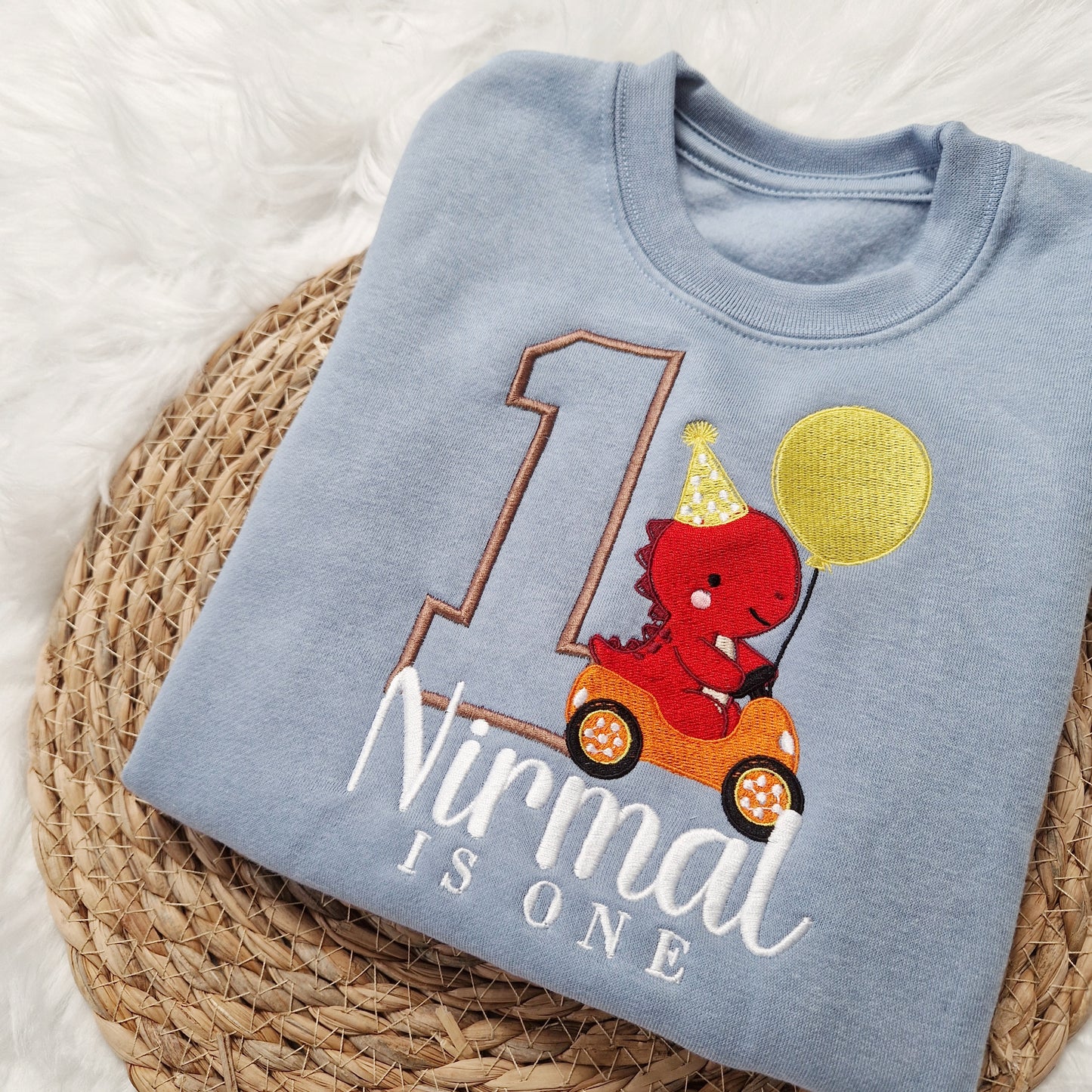 Dinosaur Birthday Sweatshirt