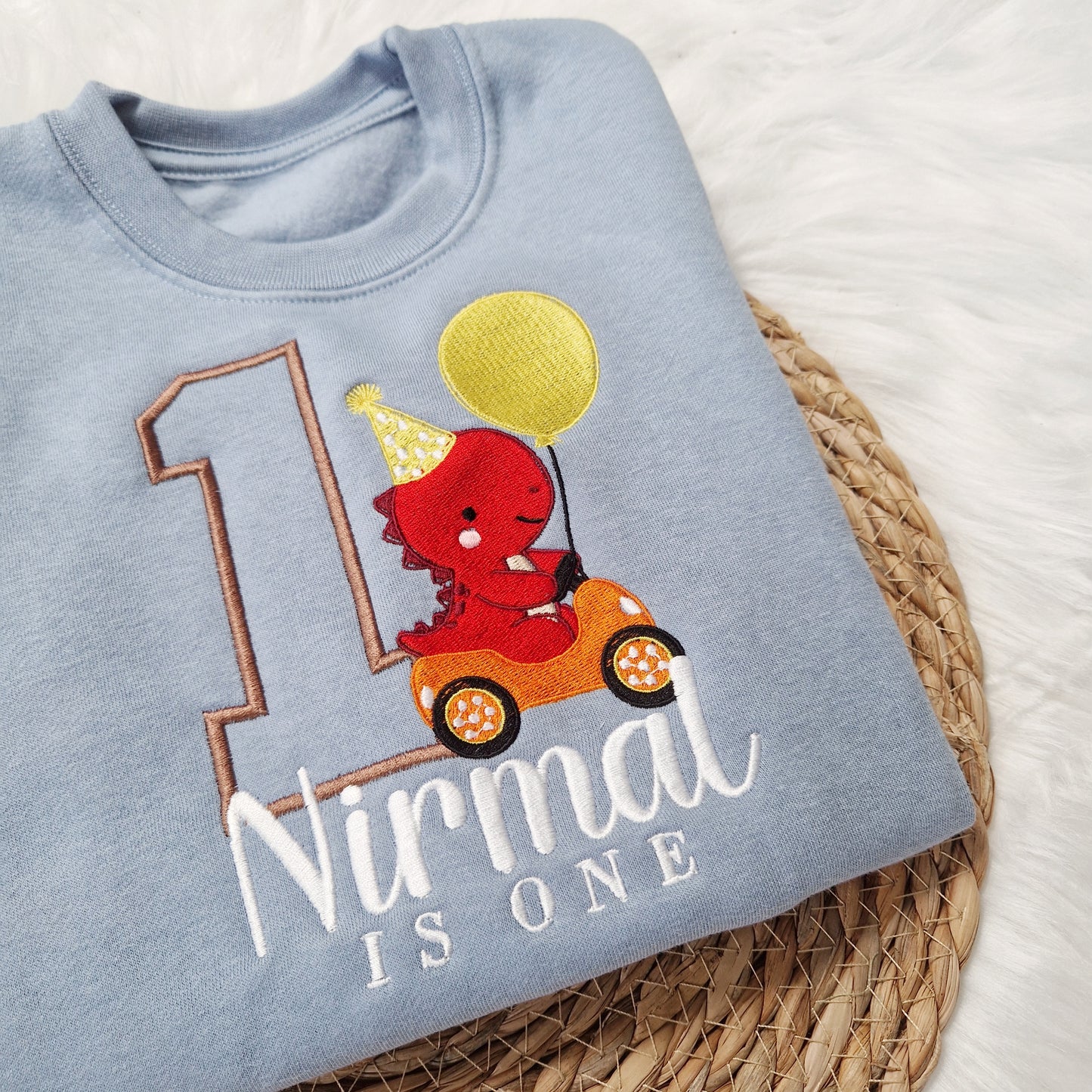 Dinosaur Birthday Sweatshirt