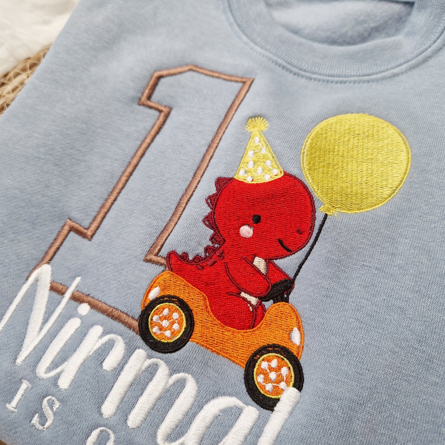 Dinosaur Birthday Sweatshirt
