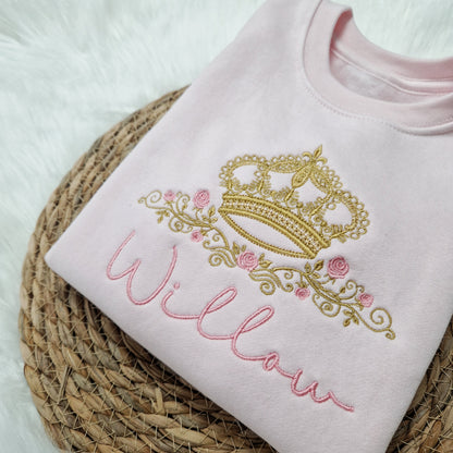 Princess Crown Sweatshirt