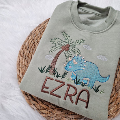 Dinosaur Triceratops Sweatshirt