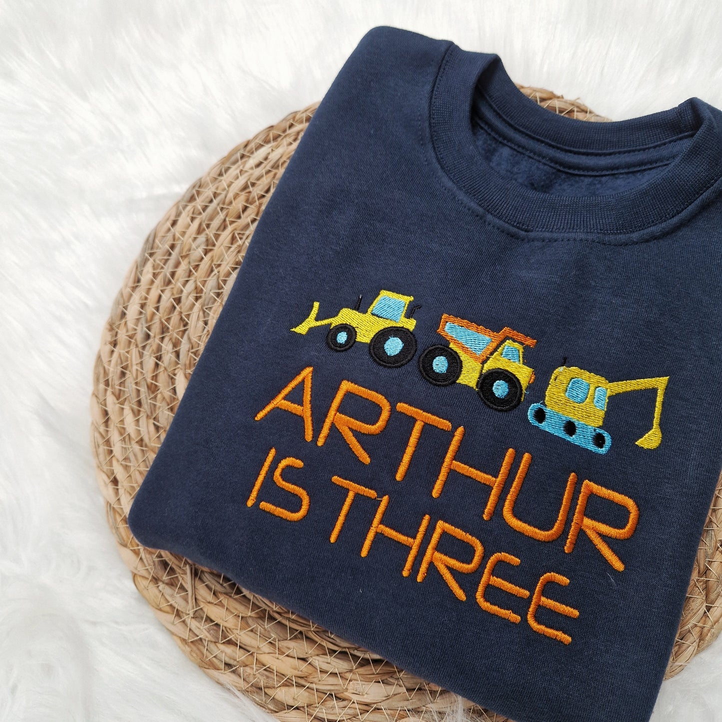 Construction Vehicles Sweatshirt